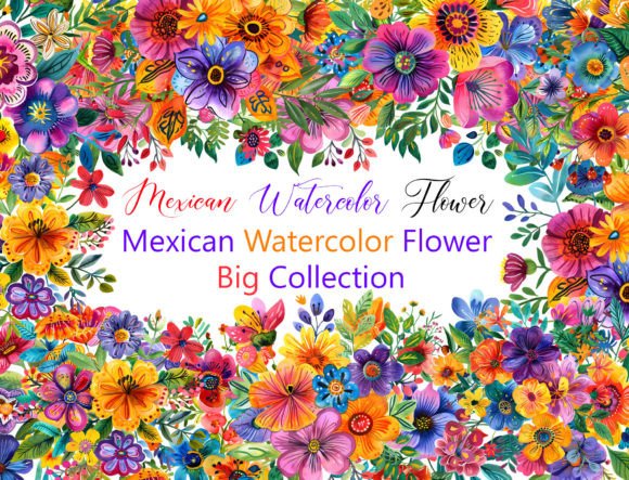 Vibrant Mexican Watercolor Floral Set Review