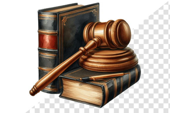 Watercolor JusticeBrush Legal Aura Art Illustrations