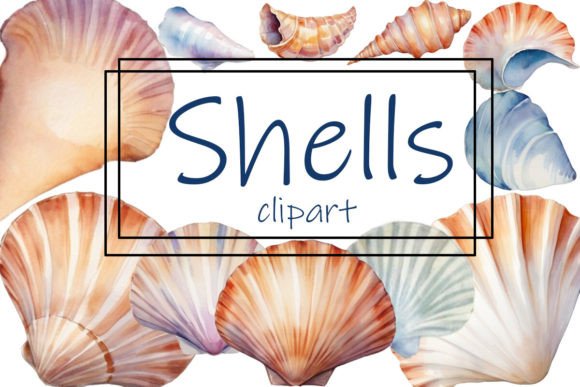 Watercolor Shells Clipart & Sea Illustrations Review